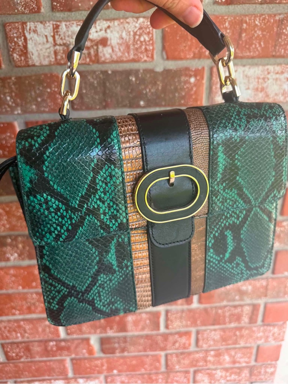 Brahmin Small Hallie Multi Venezia